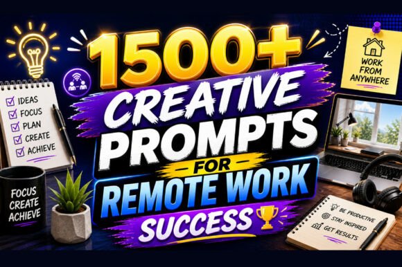 1500 Prompts for Remote Work Successes: A Strategic Resource for Intentional Growth and Productivity