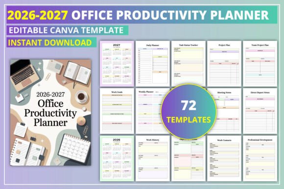 2026–2027 Office Productivity Planner: A Practical Tool for Professional Organization