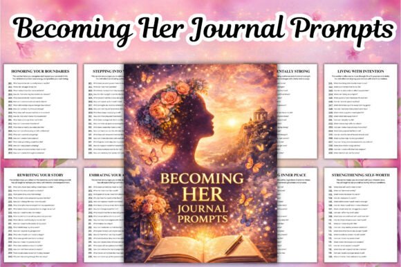 Becoming Her Journal Prompts: A Complete Guide to Stepping Into Your Highest Self