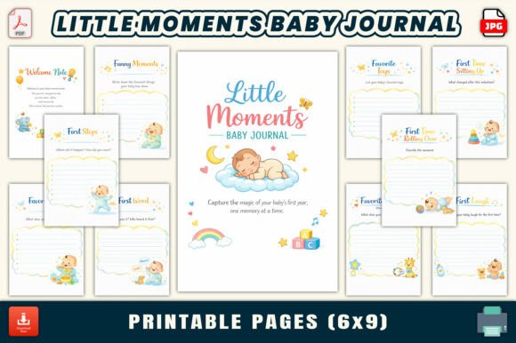 Little Moments Baby Journal – A Practical Keepsake for Your Baby’s First Year