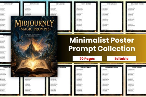 Midjourney Magic Prompts: A Practical Look at 3500 Creative Starting Points for AI Art