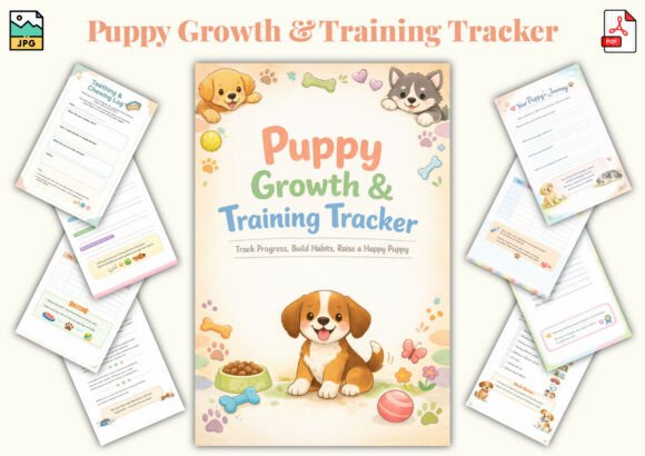 Puppy Growth Training Tracker: A Practical Tool for Raising a Happy, Healthy Dog