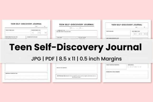 Teen Self-Discovery Journal: A Thoughtful Tool for Growth and Identity