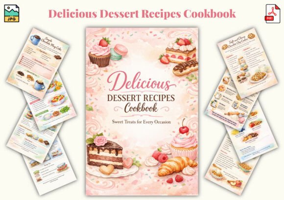 The Delicious Dessert Recipes Cookbook: Your Complete Guide to Sweet Treats for Every Occasion