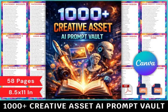 The Ultimate Guide to the 1000 Creative Asset AI Prompt Vault: Unlock Endless Design Inspiration