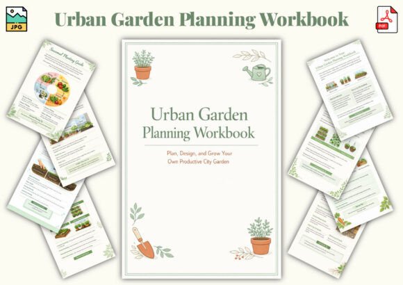 Urban Garden Planning Workbook: A Practical Guide for City Gardeners